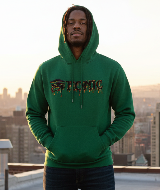 (Hoodie) NEW - Eye Konic Drip
