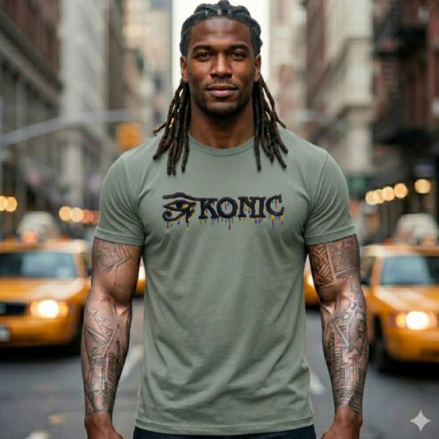 T-shirt: Eye Konic Drip (Patch)