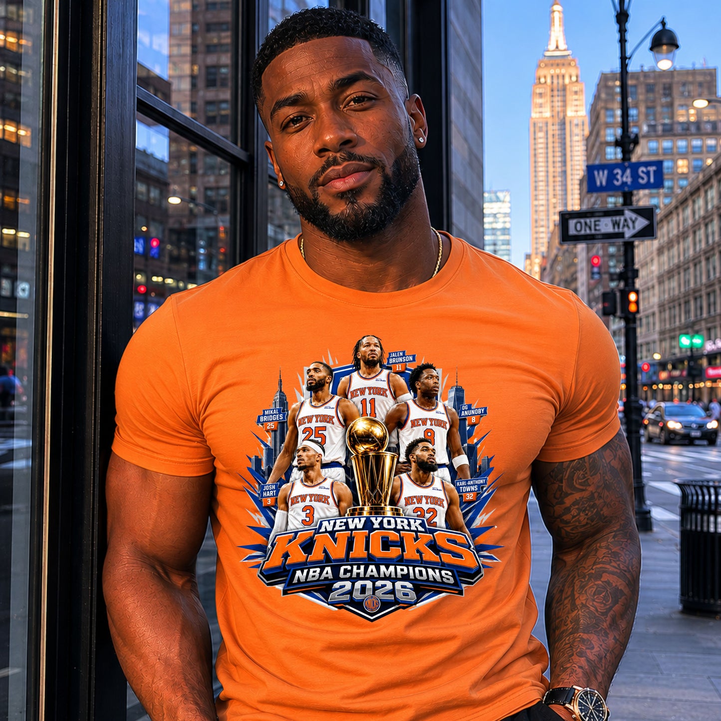 T-shirt: New York Knicks Champs 2026 (Team)