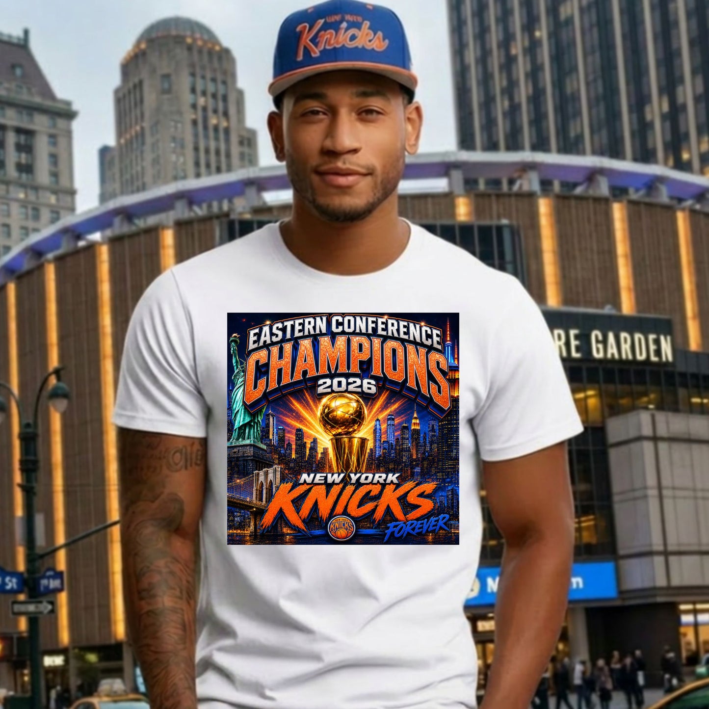 T-shirt: New York Knicks Finals Champs (Trophy)