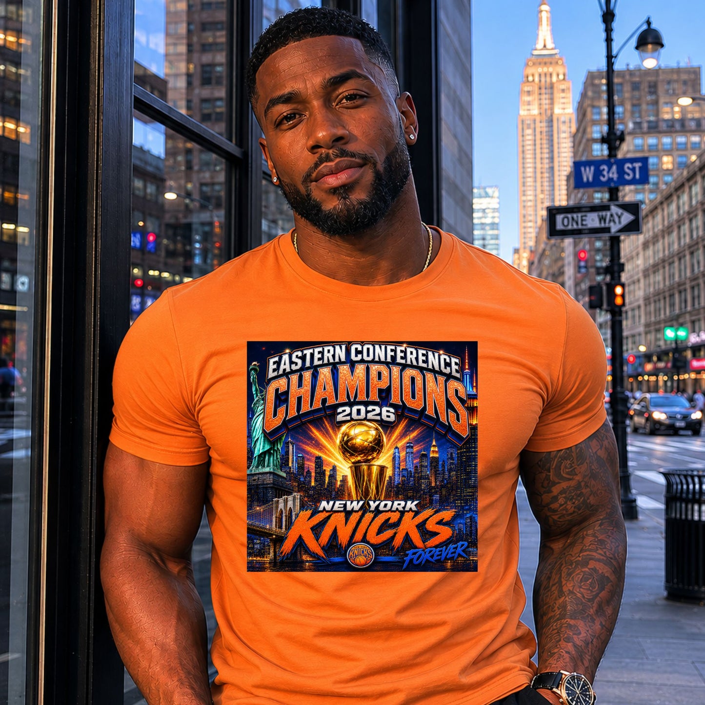 T-shirt: New York Knicks Finals Champs (Trophy)