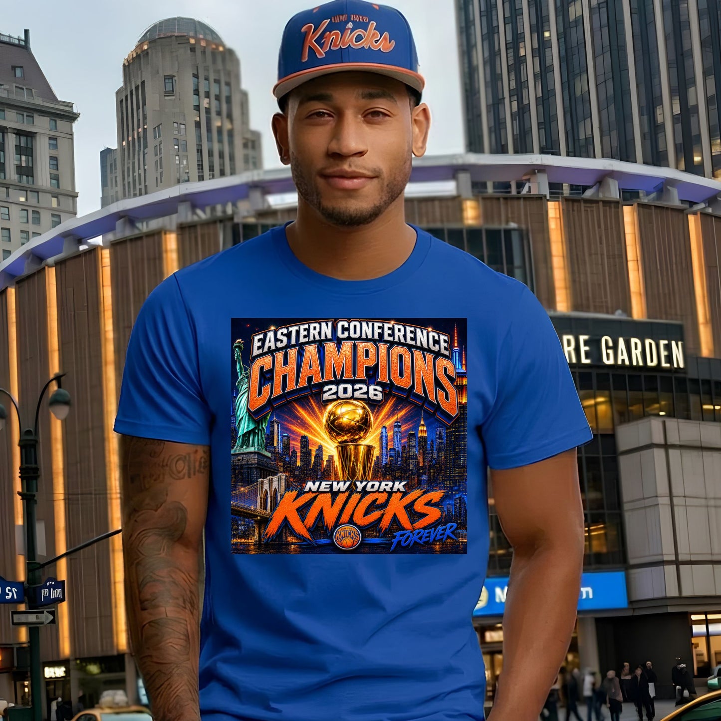T-shirt: New York Knicks Finals Champs (Trophy)