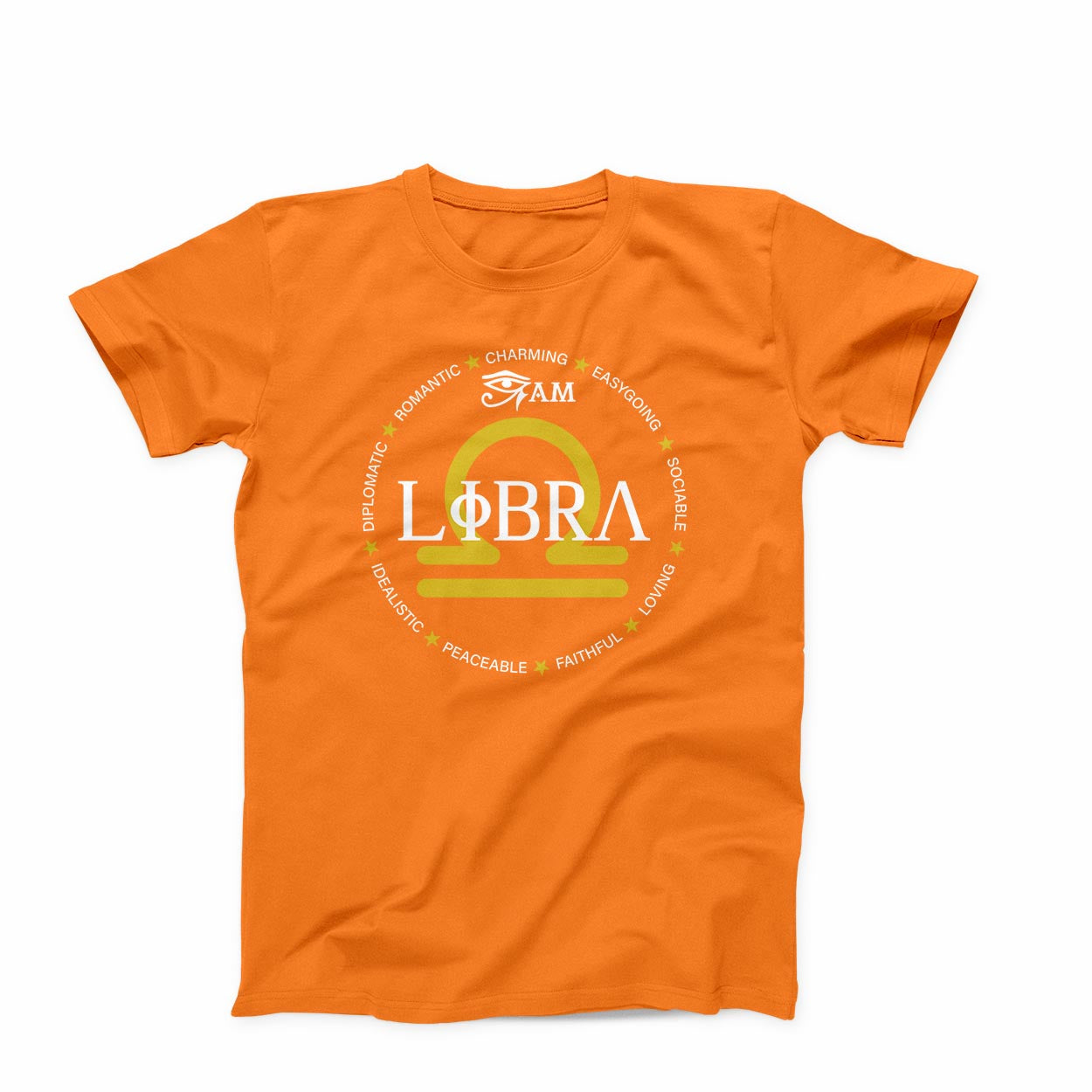 T-shirt:  Libra Eye Am Ancient (PUFF)