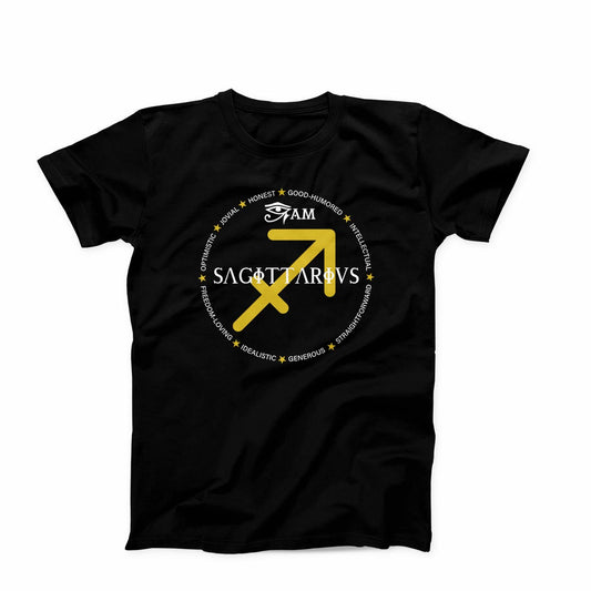 T-shirt:  Sagittarius Eye Am Ancient (PUFF)