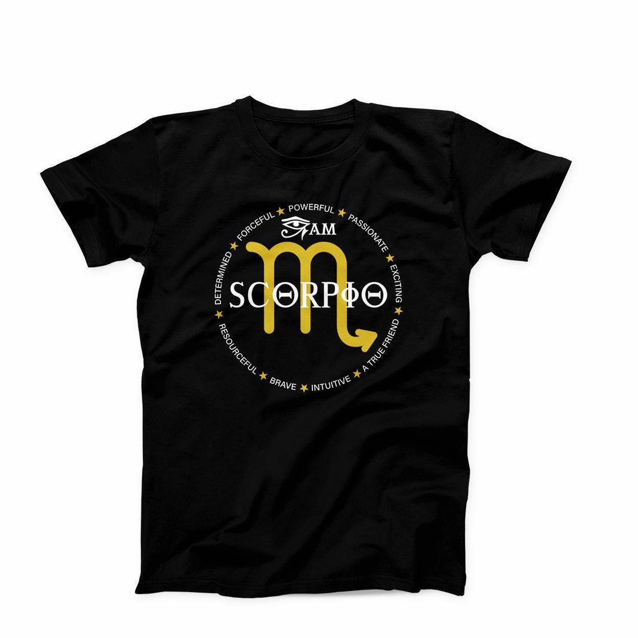 T-shirt:  Scorpio Eye Am Ancient (PUFF)