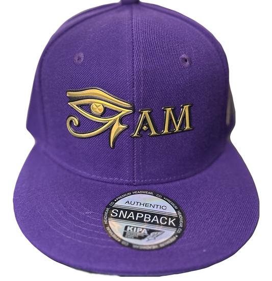 Snapback Eye Am (Purple)