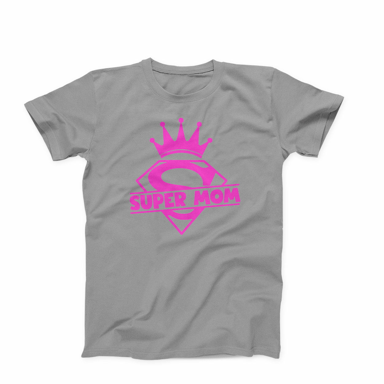 T-shirt:  Super Mom (Pink Puff)