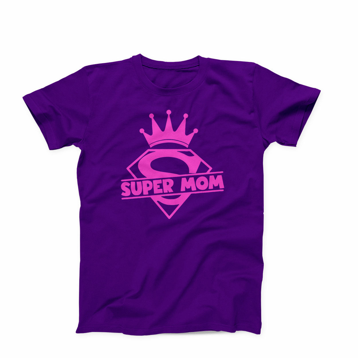 T-shirt:  Super Mom (Pink Puff)