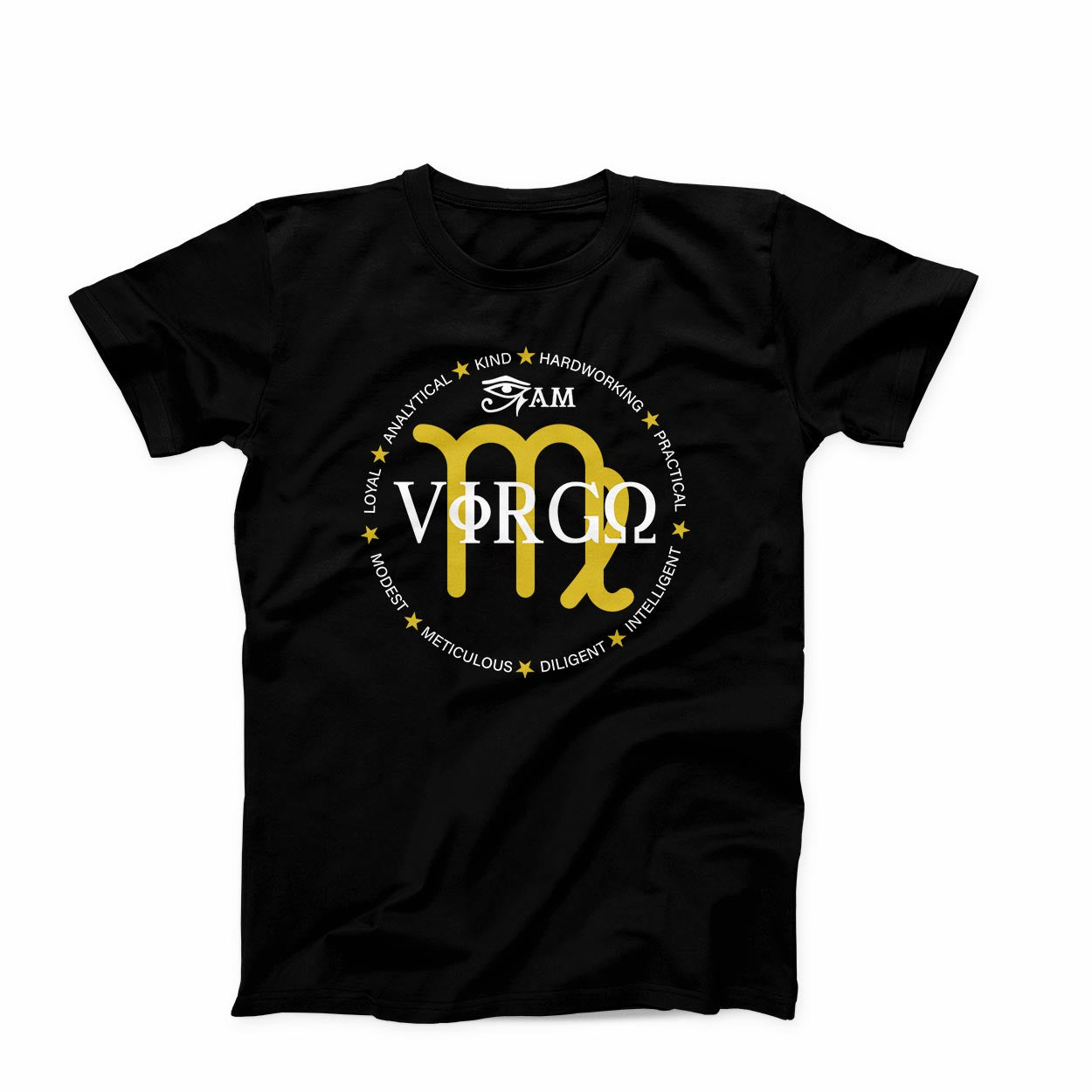 T-shirt:  Virgo Eye Am Ancient (PUFF)