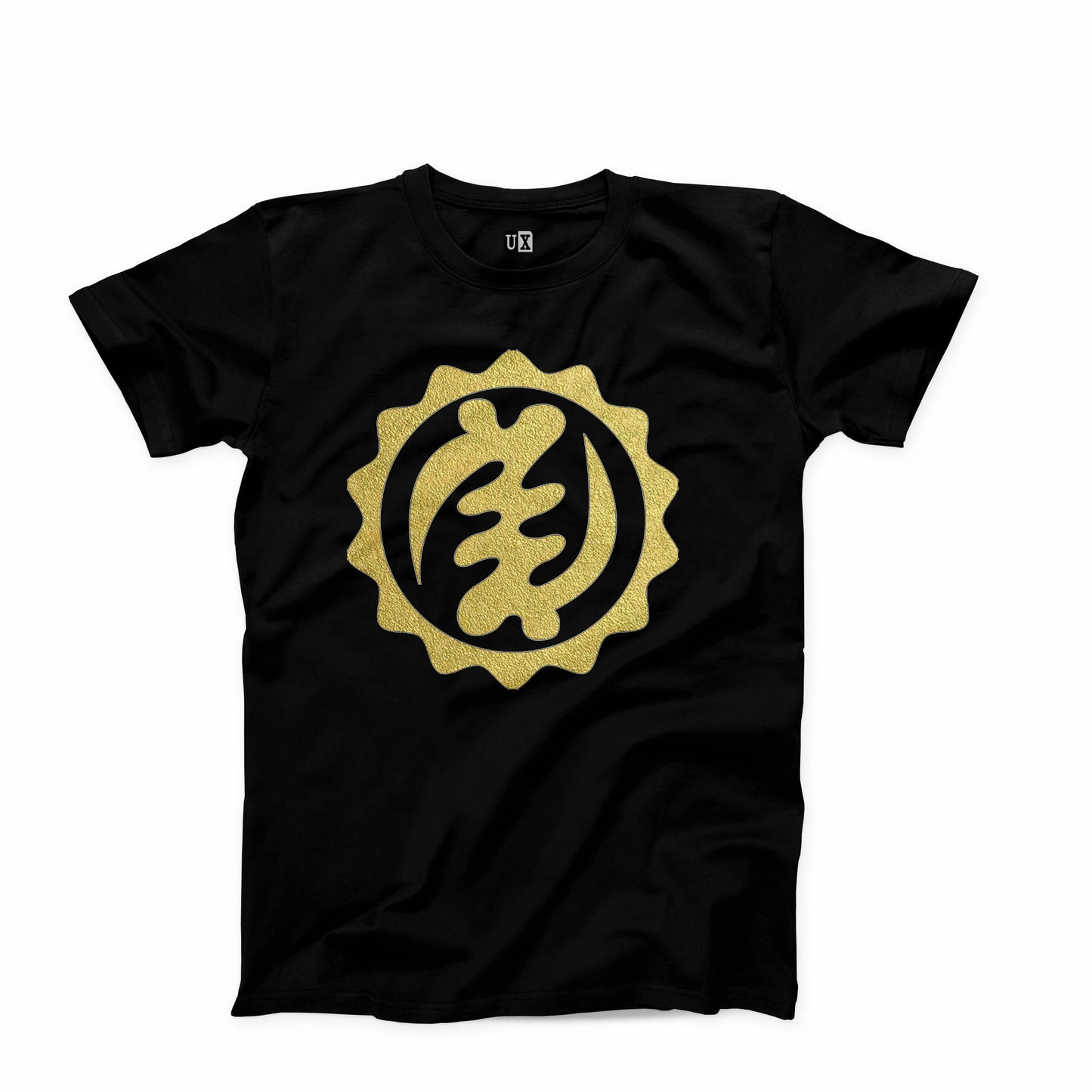 T-shirt: African Symbol (Gold Foil)
